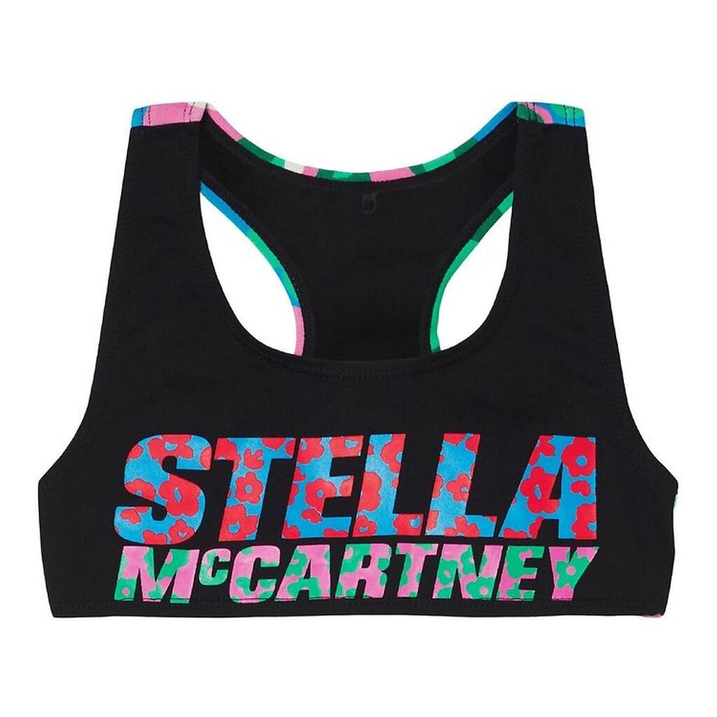 Stella McCartney Kids Træningstop - Sort m. Print
