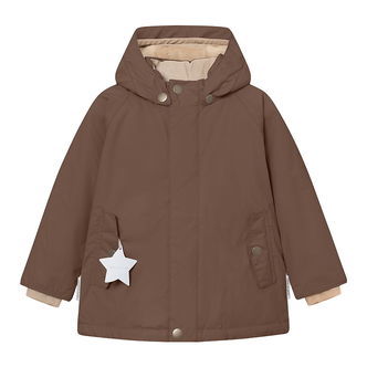 Mini A Ture Vinterjakke - MatWally Fleece - Chestnut Brown