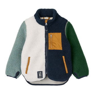 Liewood Fleecejakke - Nolan - Peppermint Multi Mix