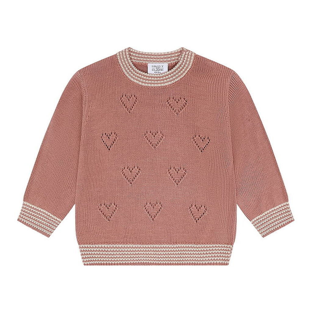 Hust and Claire Bluse - Strik - Bambus - HCPos - Old Rosie