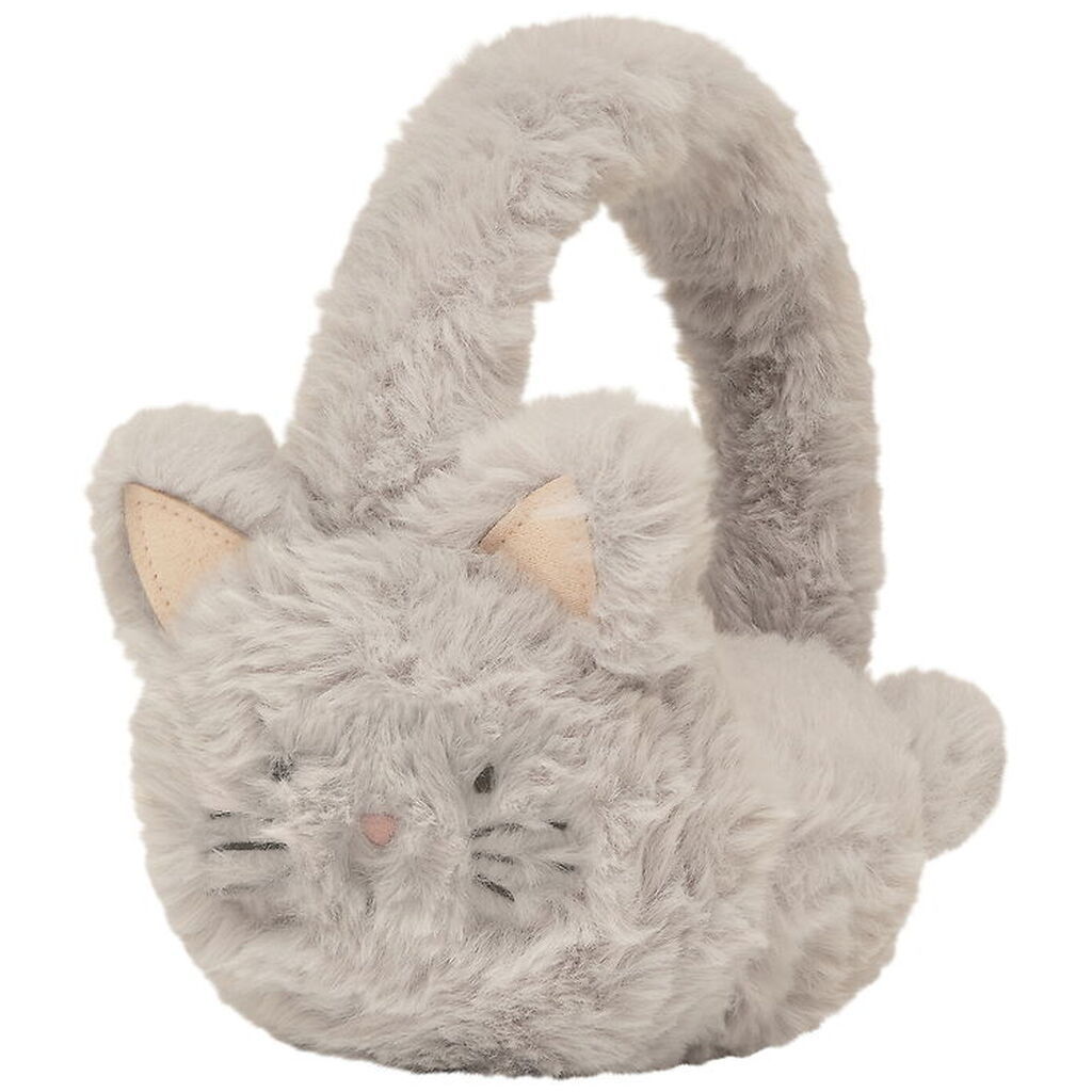 Mimi & Lula Ørevarmere - Grey Kitty Cat
