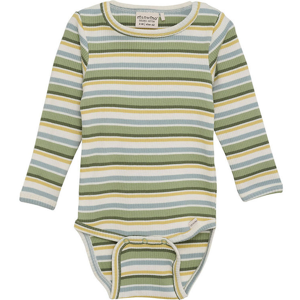 Minymo Body l/æ - Rib - Reseda