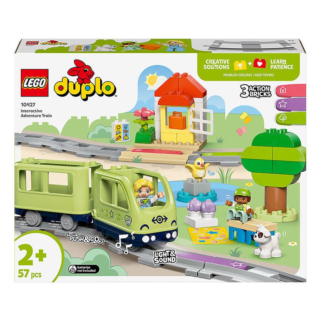LEGOÂ® DUPLO - Interaktivt Oplevelsestog 10427 - 57 Dele