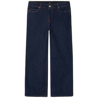 LMTD Jeans - NlfTulrichia Wide Leg - Dark Blue Denim