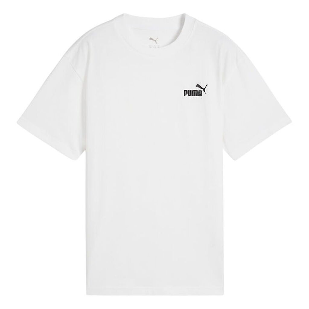 Puma T-Shirt - ESS Small No. 1 Relaxed - Hvid
