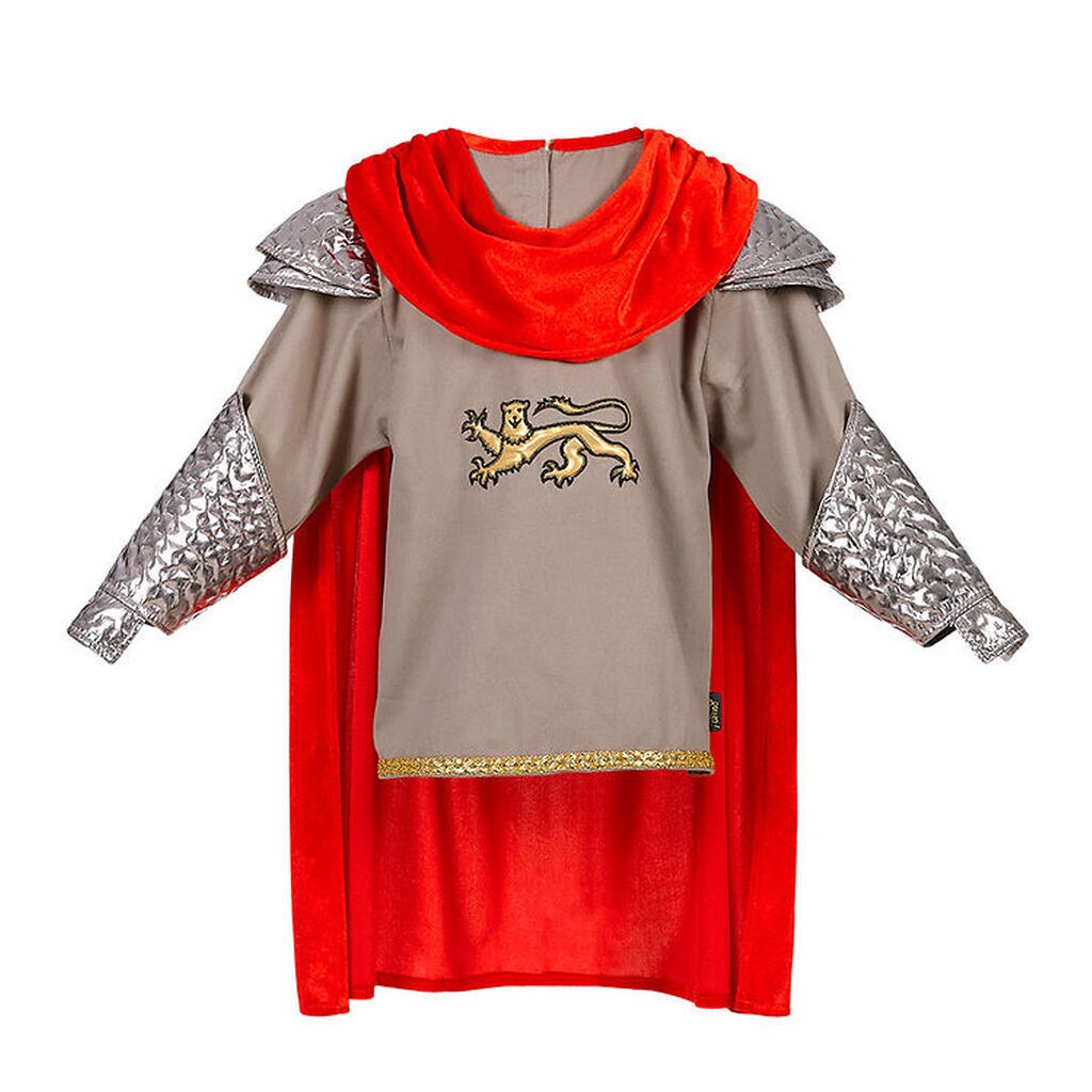 Souza Udklædning - Konge - Arthur - Grå/Rød