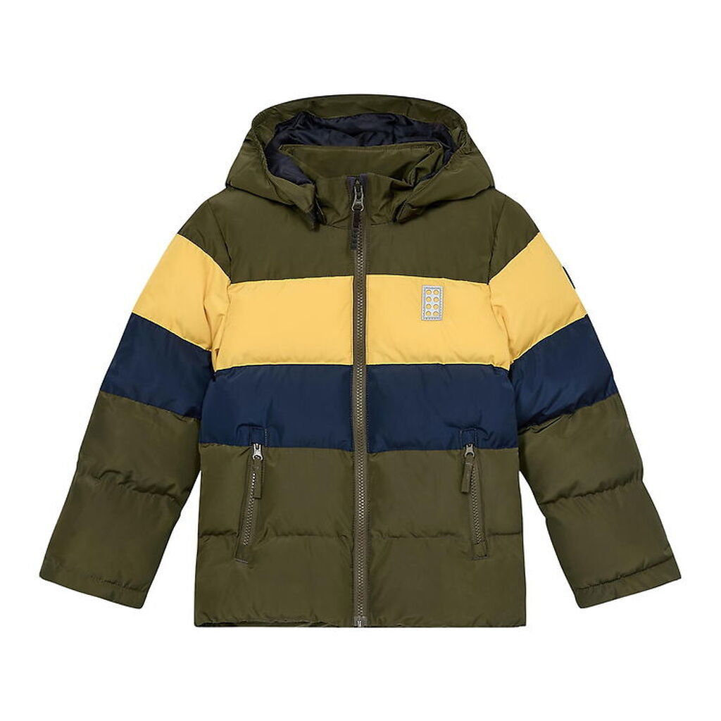 LEGOÂ® Wear Dynejakke - LWJipe 705 - Yellow/Navy/Army