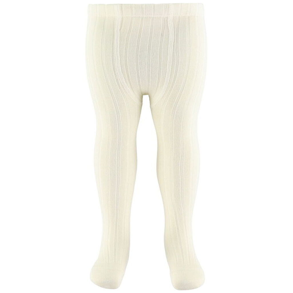 Condor Strømpebukser - Uld/Akryl - Hvid