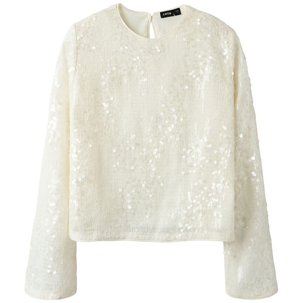 LMTD Bluse - NlfRisianna - White Alyssum