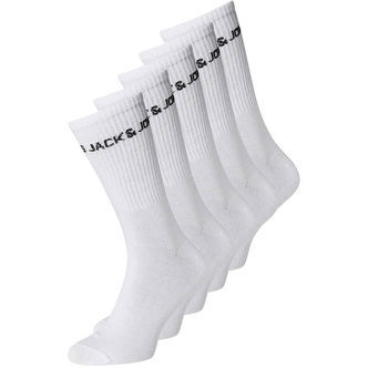 Jack & Jones Strømper - JacBasic - 5-Pak - Hvid