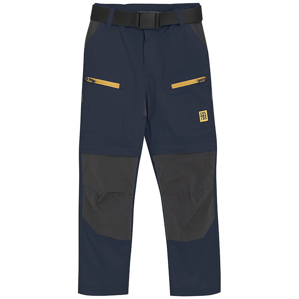 Color Kids Bukser - Outdoor Zip Off - Total Eclipse