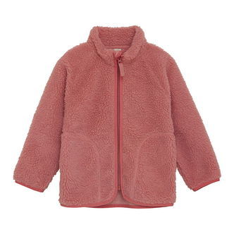 CeLaVi Fleecejakke - Teddy - Brick Dust