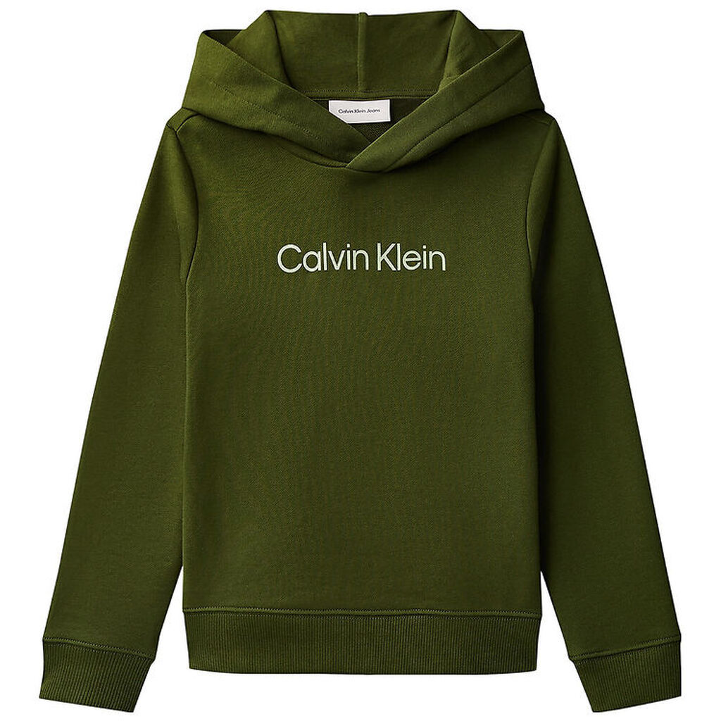 Calvin Klein Hættetrøje - Rich Cypress Green