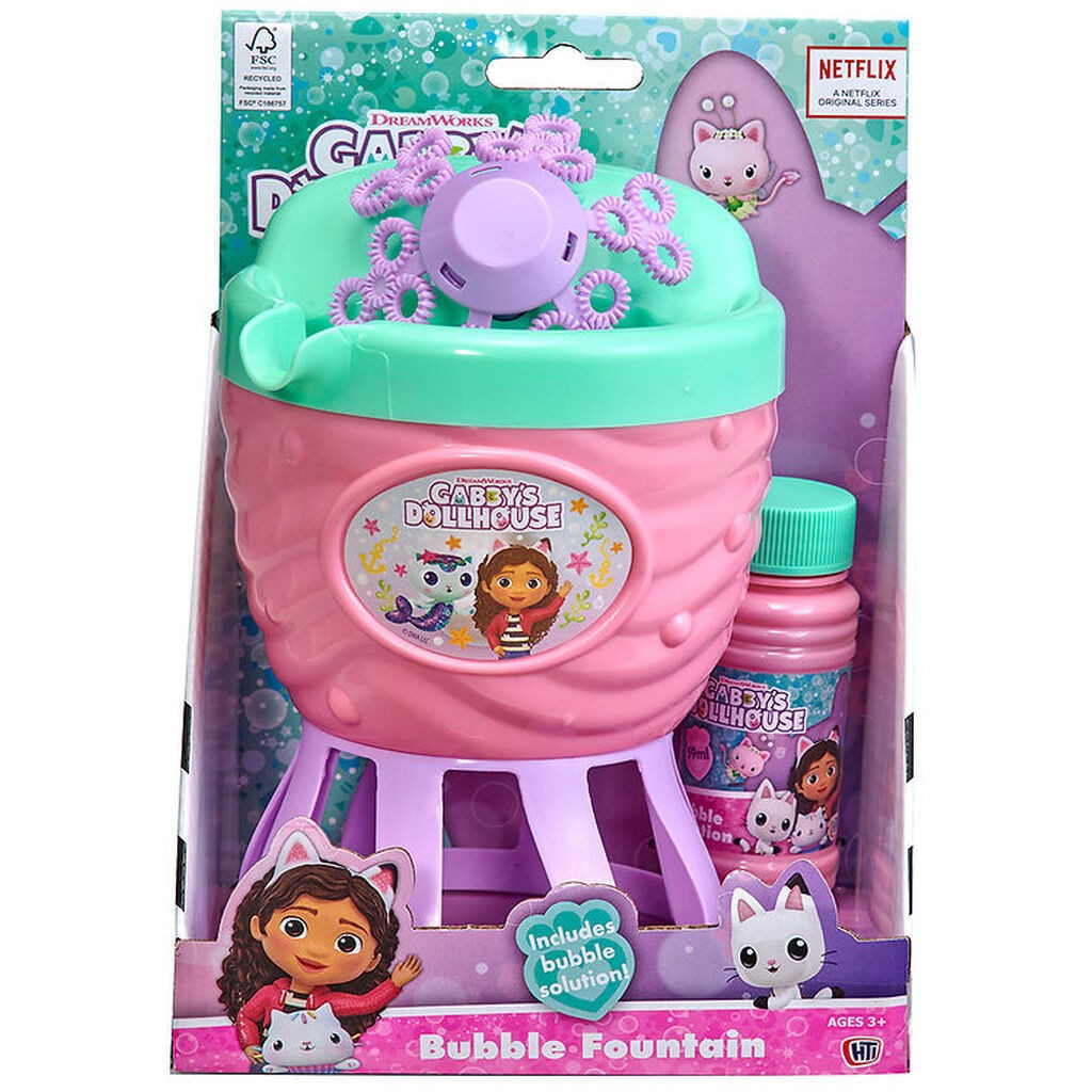 Bubbles Sæbeboblemaskine - Gabby's Dollhouse Bubble Fountain