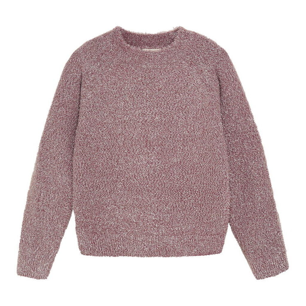 Creamie Bluse - Strik - Glitter - Crushed Berry