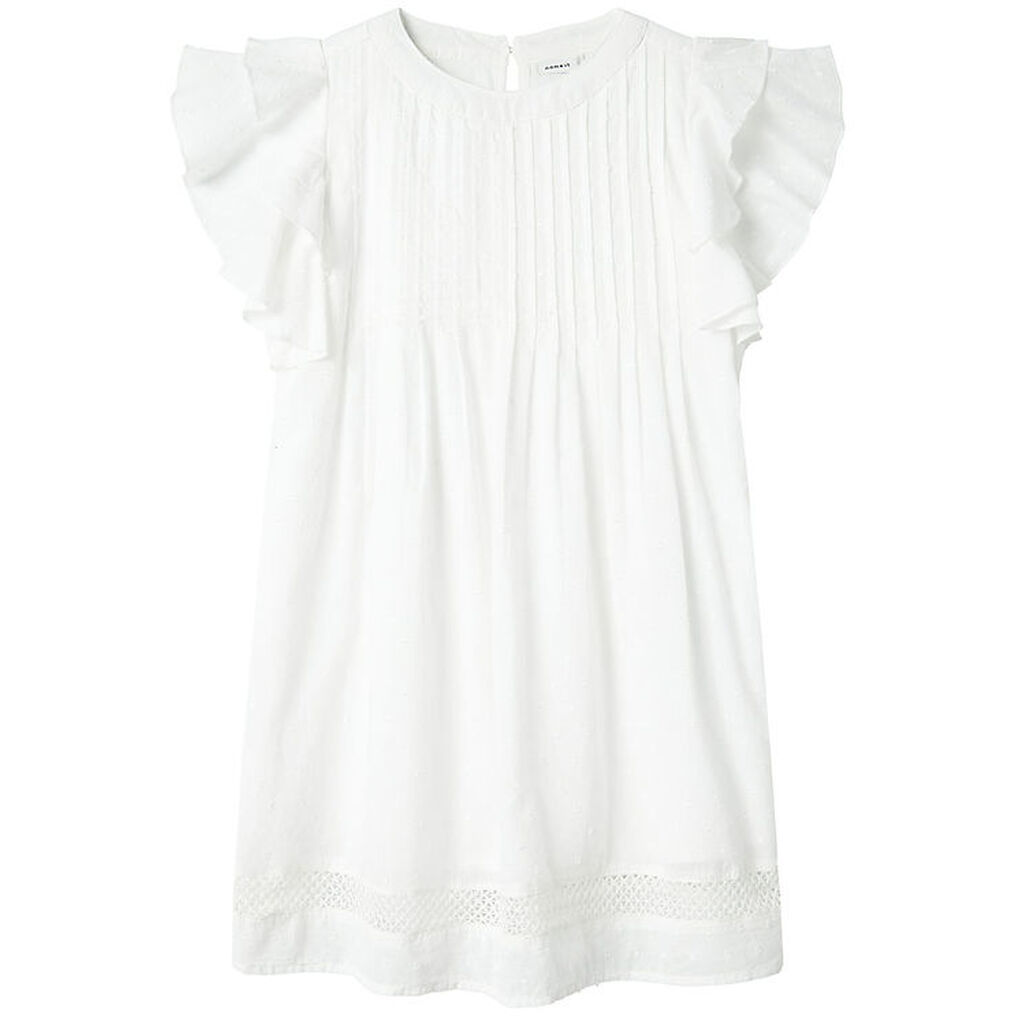 Name It Kjole - Noos - NkfFaride - Bright White