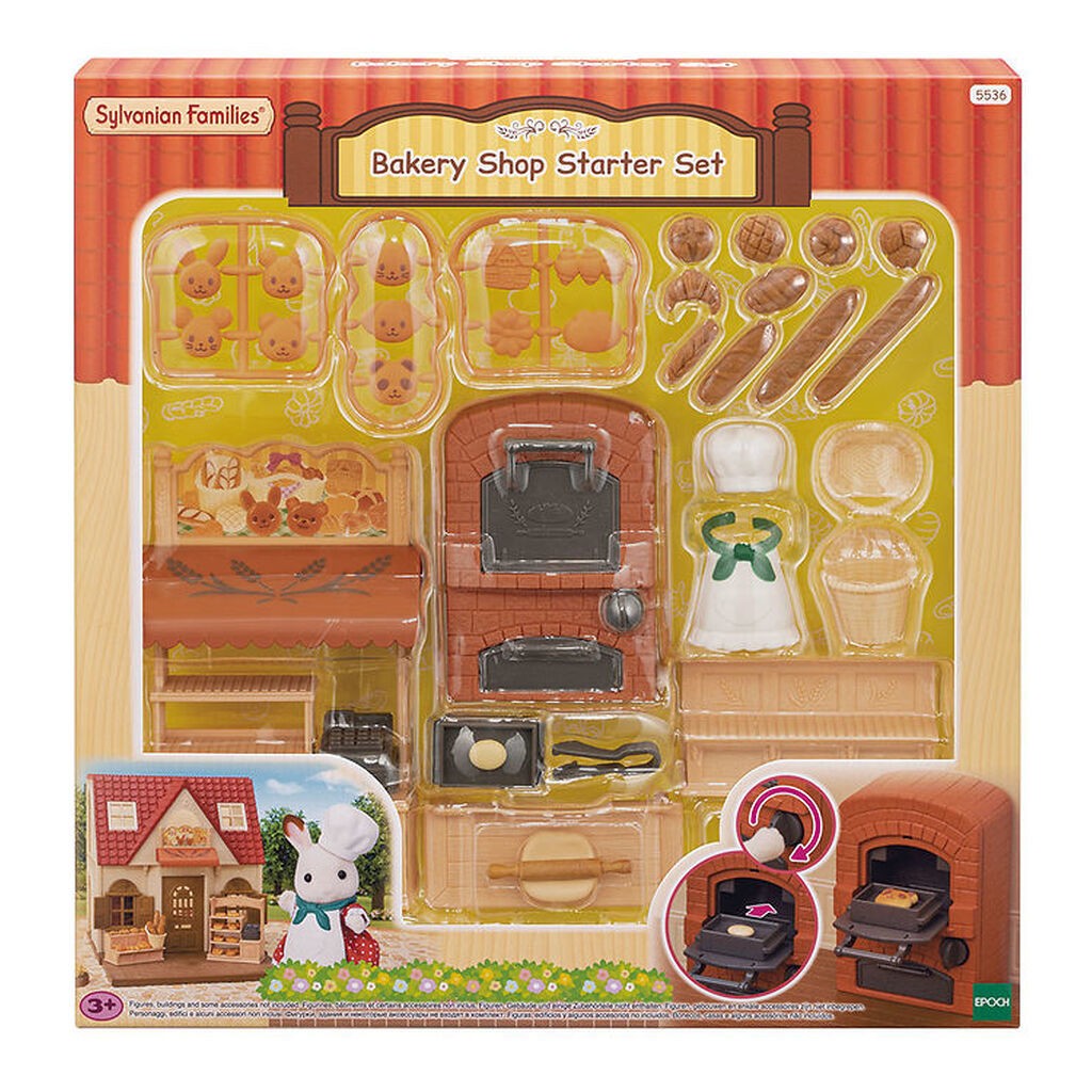 Sylvanian Families - Bakery Shop Starter Set - 5536