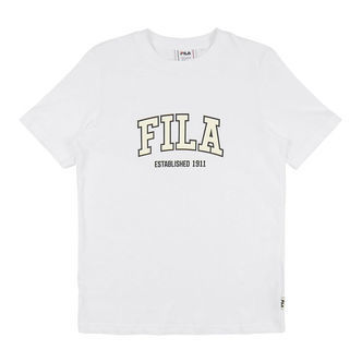 Fila T-shirt - Rifredi - Bright White m. Print