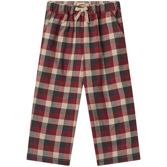 Wheat Bukser - Sasha - Red Blue Check