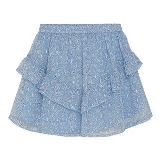 Creamie Nederdel - Flower Lurex - Forever Blue