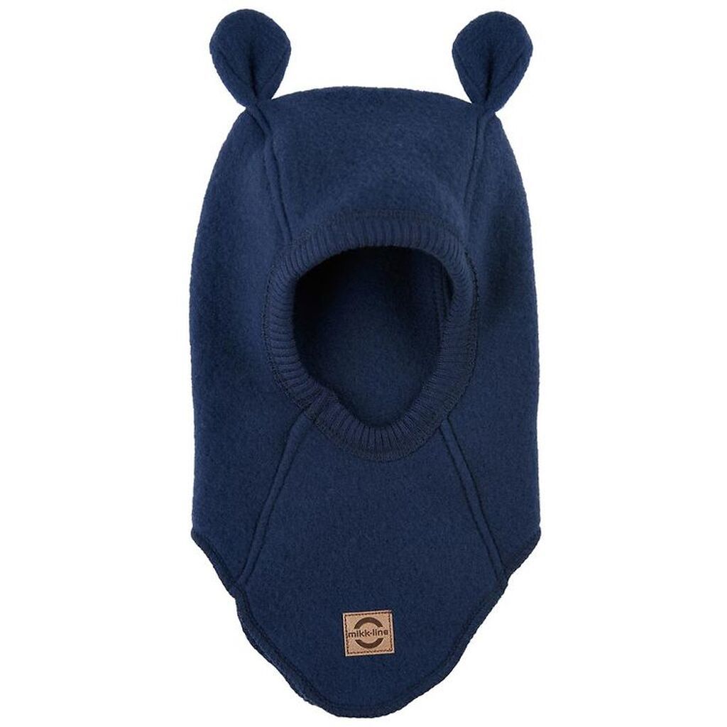 Mikk-Line Elefanthue - Uld - Blue Nights m. Ører