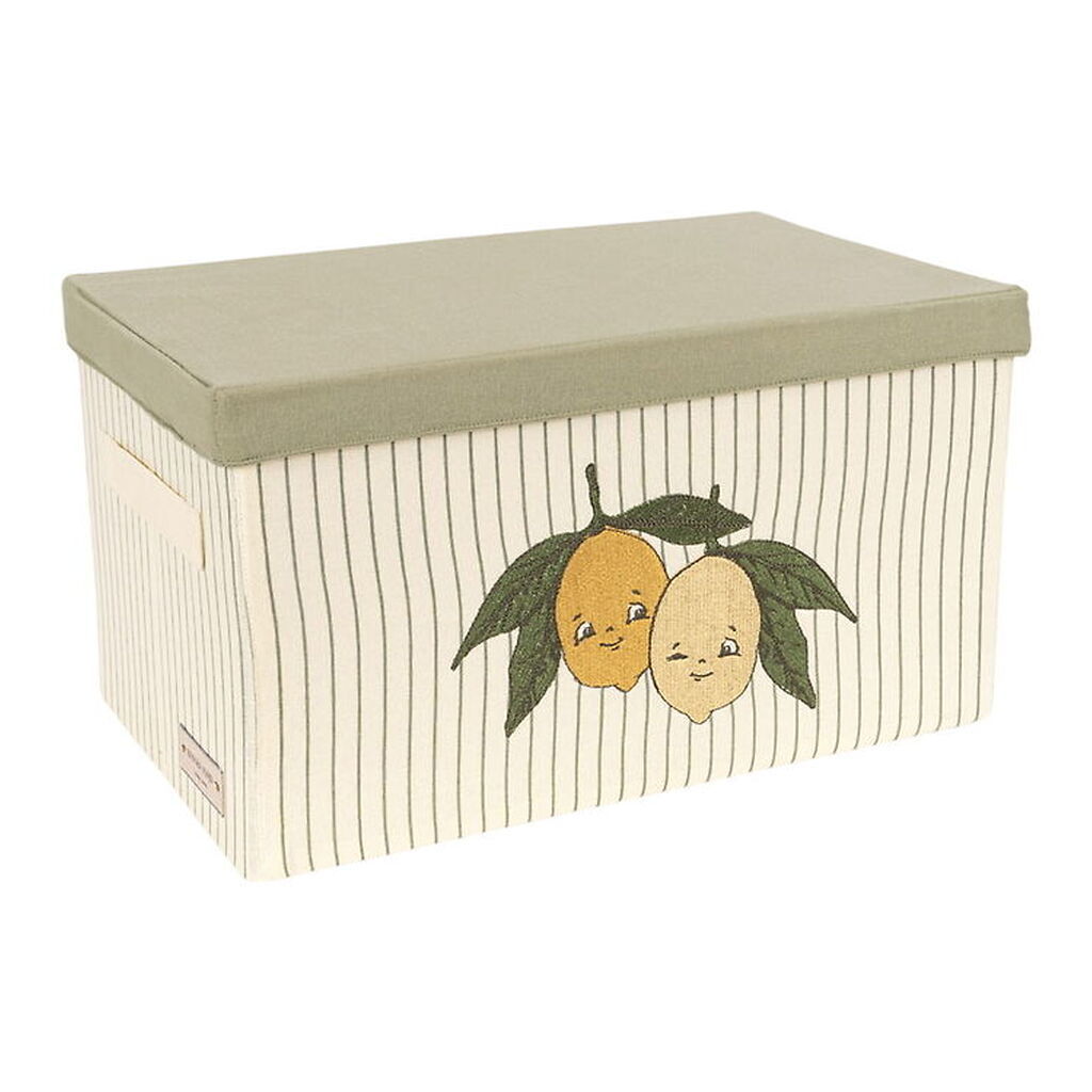 Konges Sløjd Opbevaringskurv - Lille - Lemon