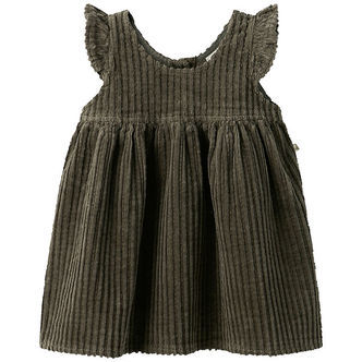 Lil Atelier Kjole - Fløjl - NmfRaul - Sea Turtle