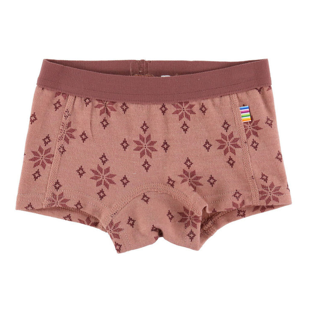 Joha Hipsters - Uld/Bomuld - Rose m. Snefnug