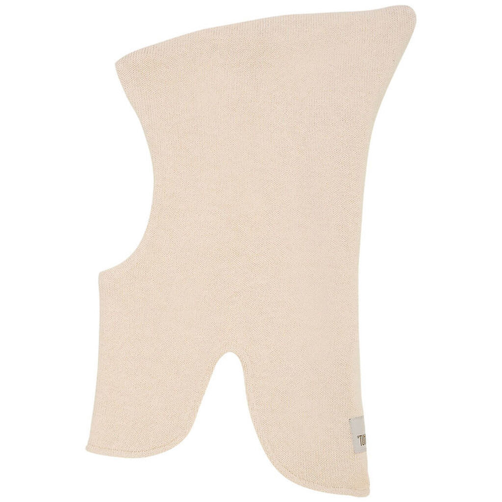 Huttelihut Elefanthue - 2-lags - Uld - Strik - Sand Melange