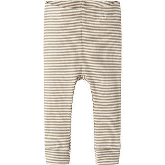 Name It Bukser - Rib - NbnOsole - Summer Sand m. Striber