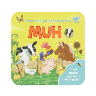 Forlaget Carlsen Billedbog m. Flapper - Kom Med På Bondegården -