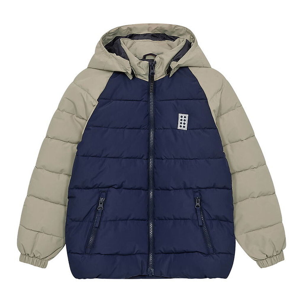 LEGOÂ® Wear Dynejakke - LWJipe 704 - Blå/Beige
