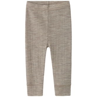 Name It Leggings - Uld - Rib - Noos - NbmWang - Satellite