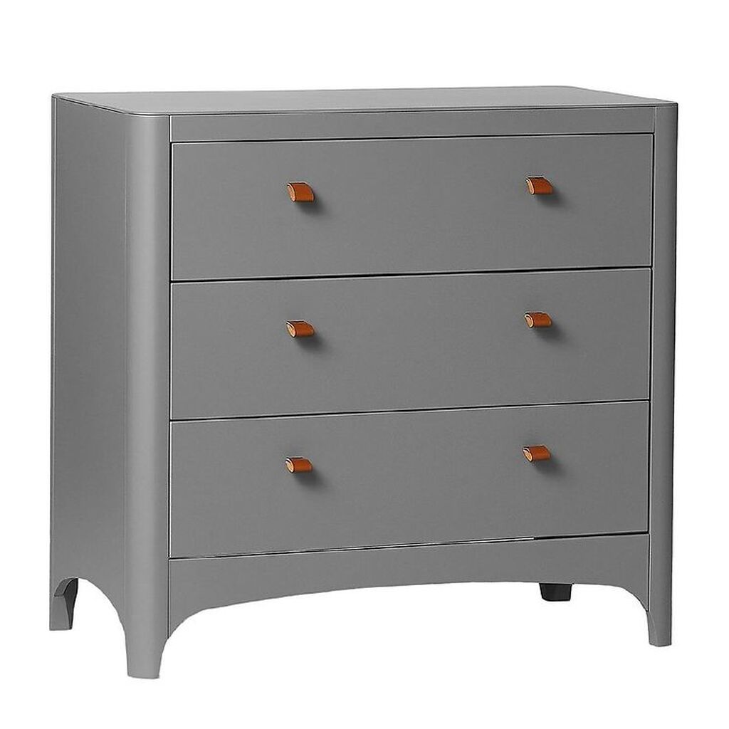 Leander Classic Kommode - 94x50x90 cm - Grå
