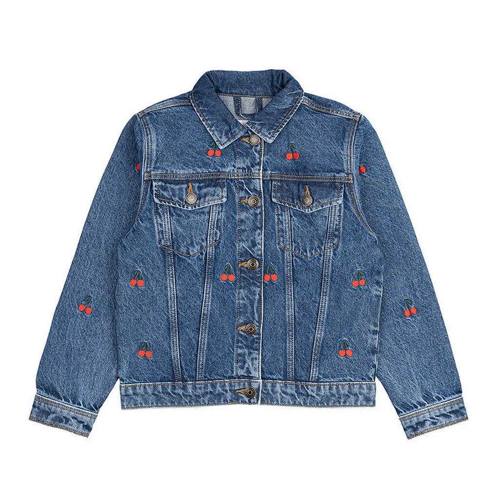 The New Denimjakke - TnNatalia - Medium Blue Denim EMB