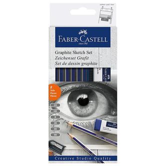Faber-Castell Tegnesæt - Goldfaber Sketch - 8 stk