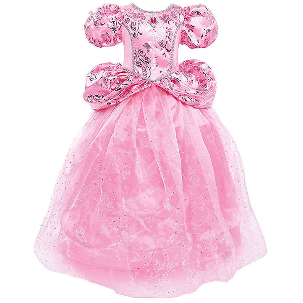 Great Pretenders Udklædning - Prinsessekjole - Royal Pretty Pink