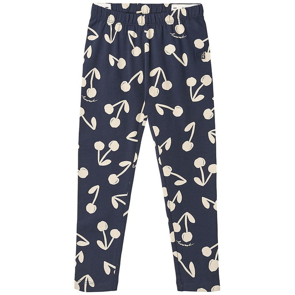 Liewood Leggings - Marie - Cherry Blossom/Classic Navy