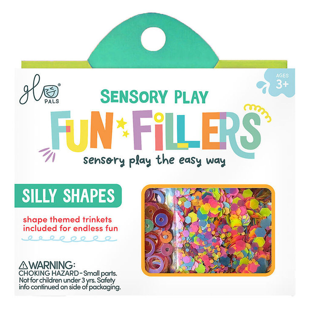 Glo Pals Sansekrukke-fyld - Fun Fillers - Silly Shapes