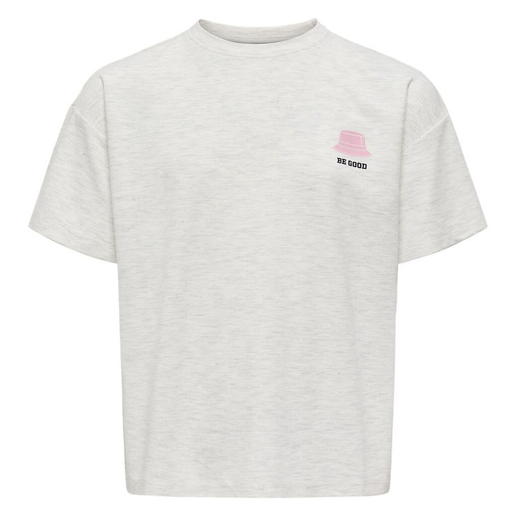 Kids Only T-Shirt - Noos - KogBillie - Light Grey Melange/Collag