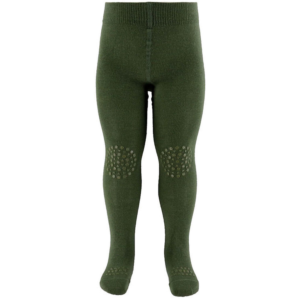 GoBabyGo Kravlestrømpebukser - Noos - Uld - Olivine