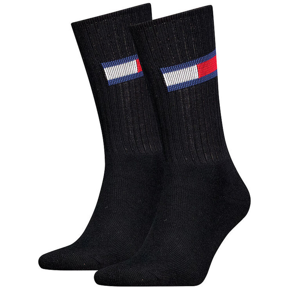 Tommy Hilfiger Strømper - 2-pak - Sort