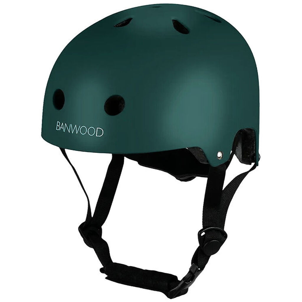 Banwood Cykelhjelm - Classic - Mørkegrøn