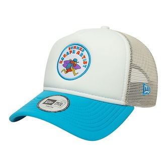 New Era Kasket - Patch Truncker - Pasterl Blue
