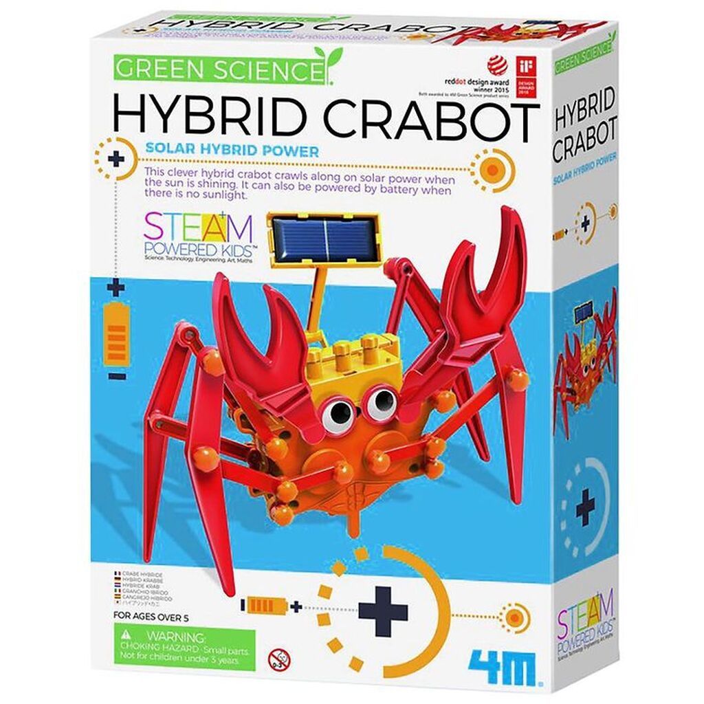 4M Krabbe - Green Science - Hybrid Crabot