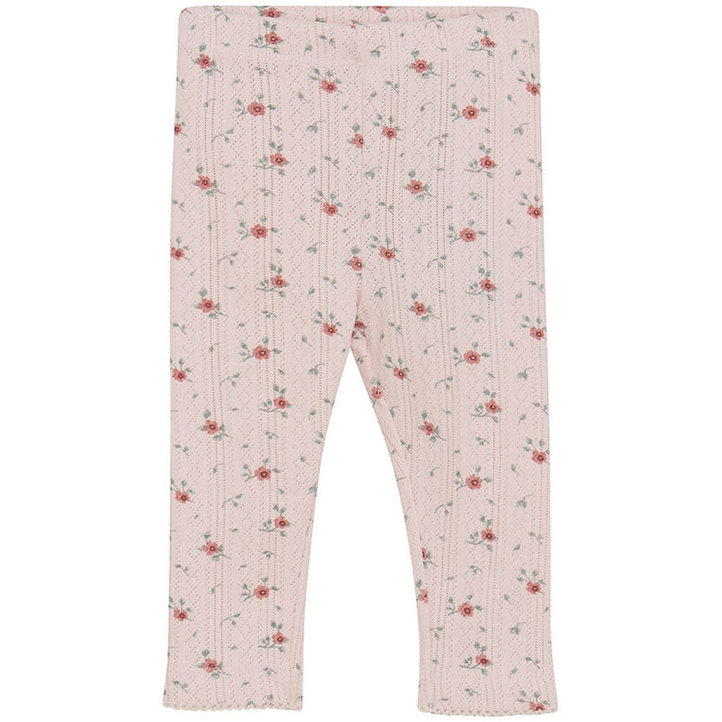 En Fant Leggins - Pointelle - Veiled Rose