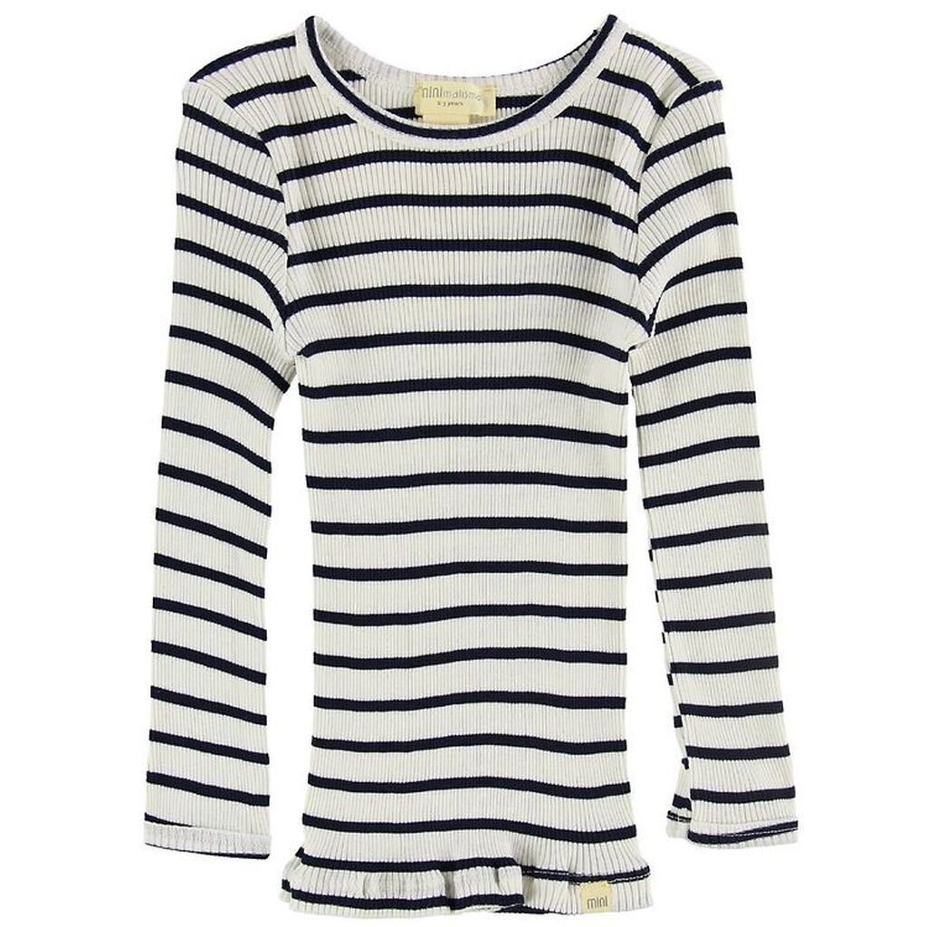 Minimalisma Bluse - Bergen - Silke/Bomuld - Sailor