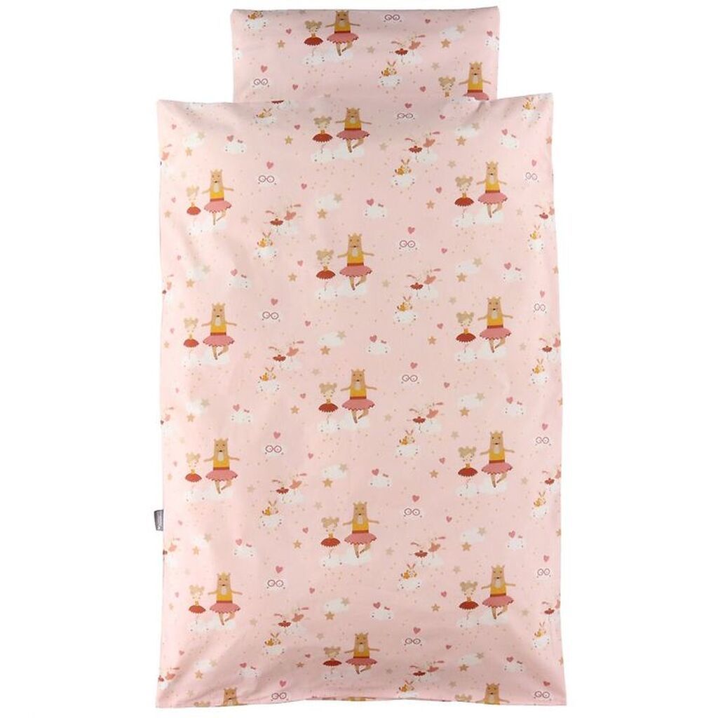 Nørgaard Madsens Sengetøj - Junior - Rosa Balletdanser