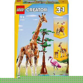 LEGOÂ® Creator - Vilde Safaridyr 31150 - 3-i-1 - 780 Dele