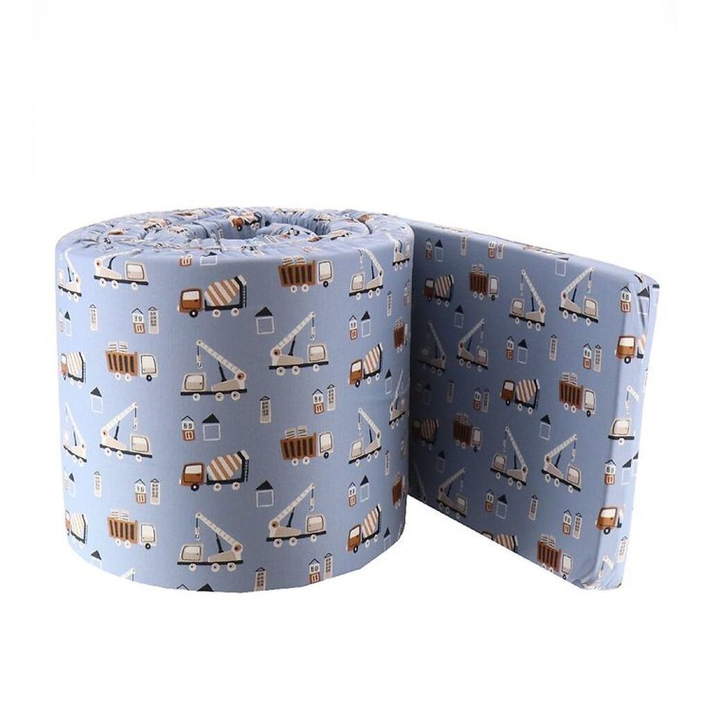 Nørgaard Madsens Sengerand - Blå m. Cementblander